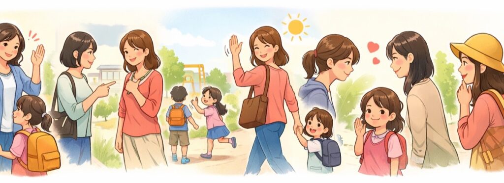 挨拶だけはしっかりする