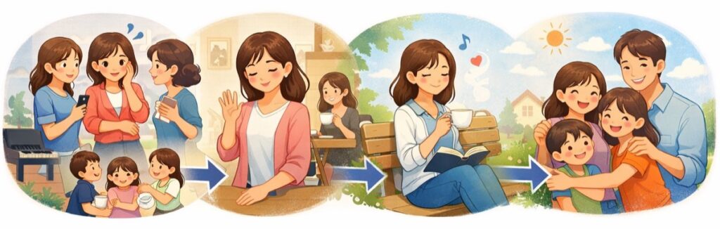 頑張りすぎない・合わせすぎない