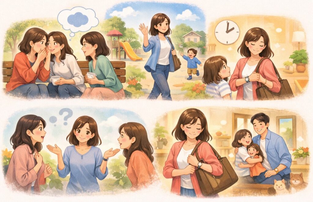 悪口には肯定も否定もしない