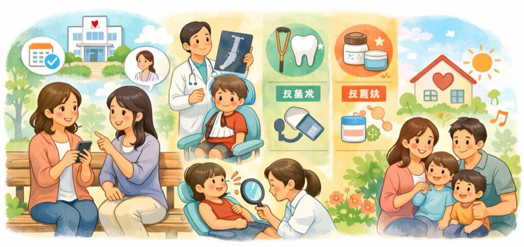 かかりつけの病院を聞いてみる