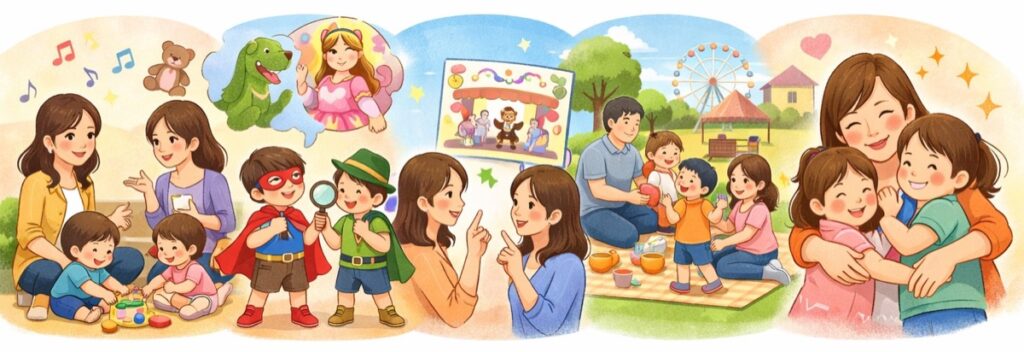 子どもの遊び・おうちでの過ごし方を聞く