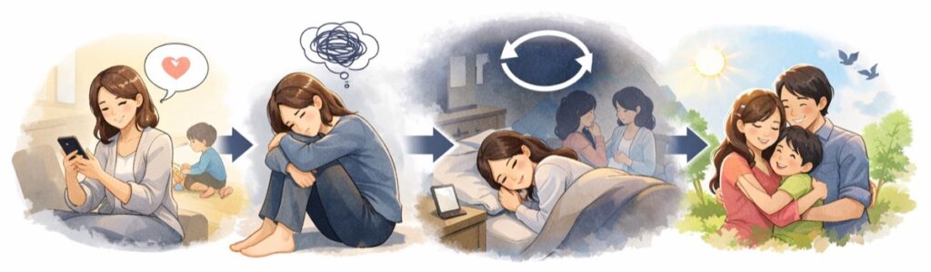 無理して返しても、あとで落ち込むだけ