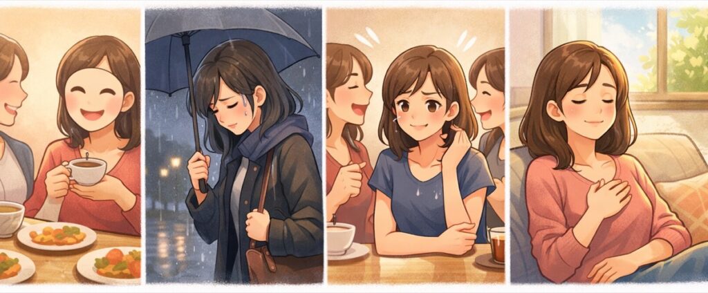 気を遣いすぎて「本当の自分」がどこかへ消えていく