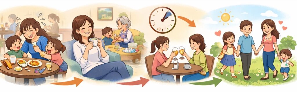 子ども連れランチは「疲れる前提」で考えたほうがいい