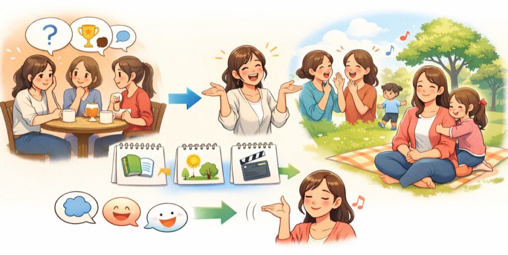 話題のストックと「スルー力(りょく)」で会話疲れを減らす