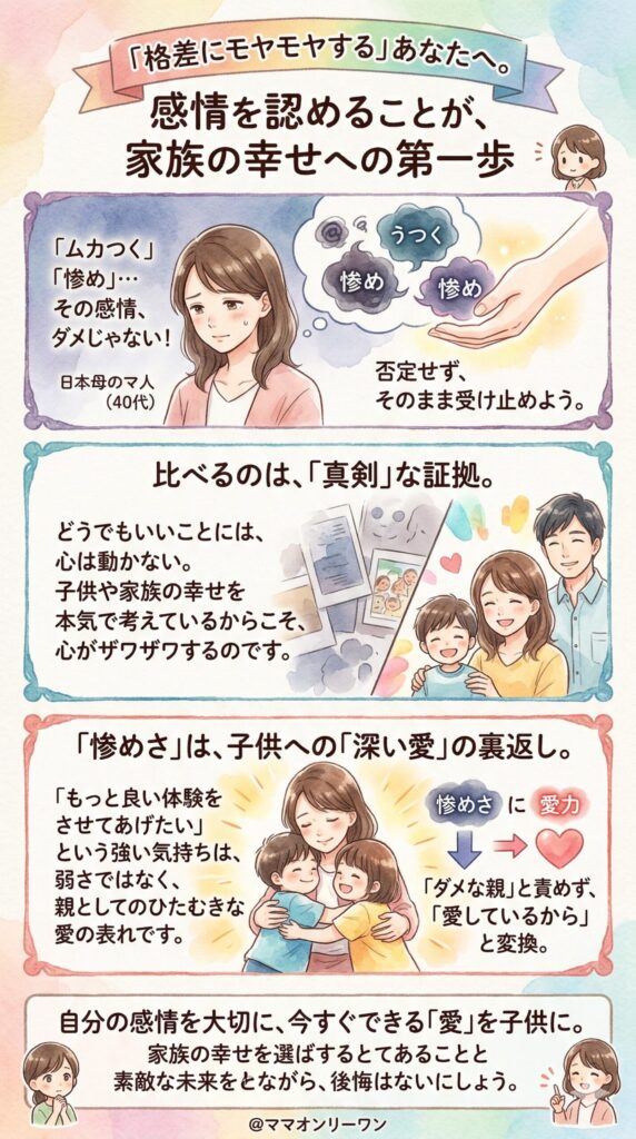 「格差、ムカつく」でいい。感情を否定しなくていい理由