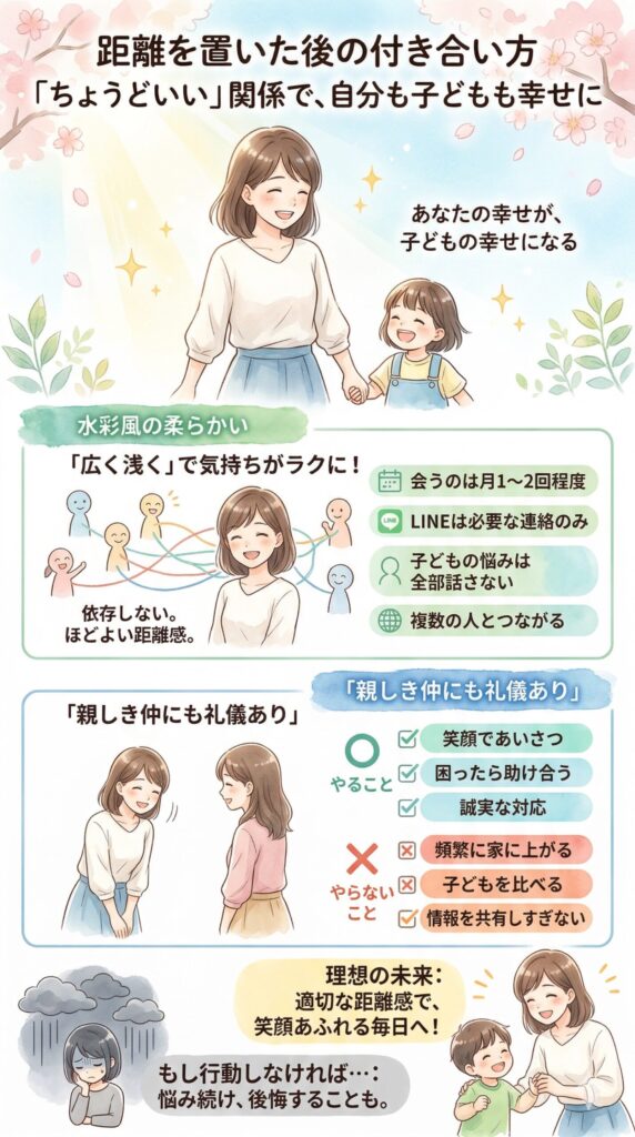 距離を置いた後の付き合い方