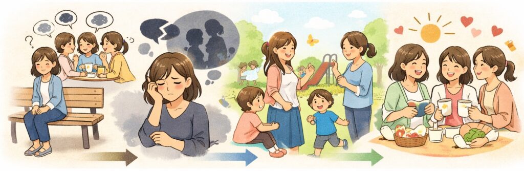 グループから突然無視された話