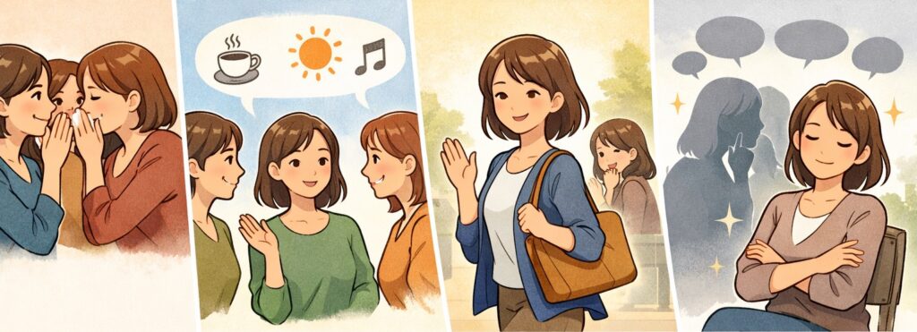 悪口・陰口は「反応しない」が最強