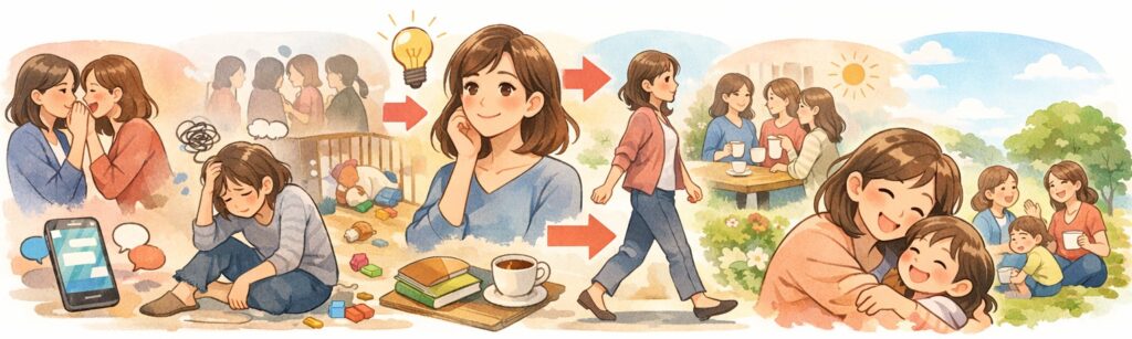 まとめ：ママ友トラブルを乗り越えた体験談と問題回避で毎日笑顔になるには？