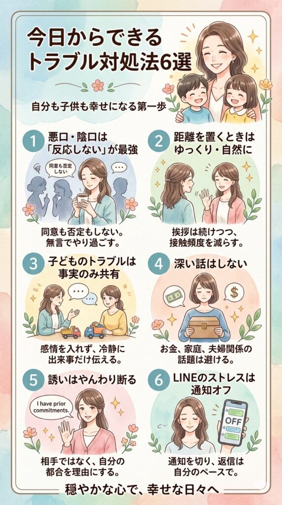 今日からできるトラブル対処法6選