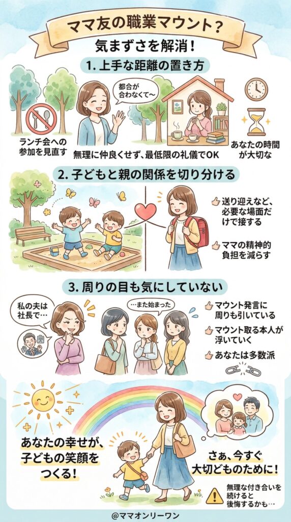 職業マウントで関係が気まずくなったときの対処法