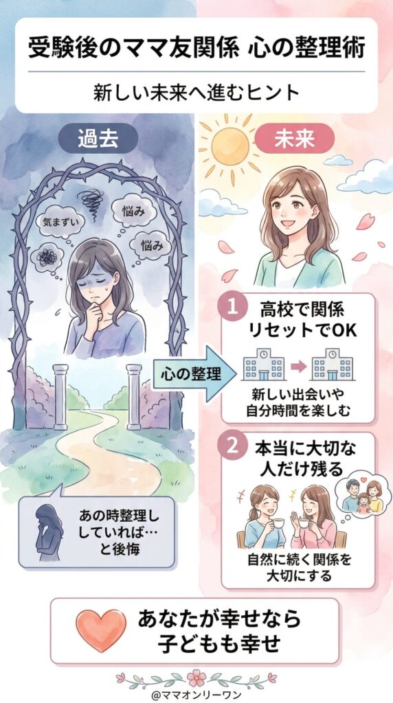 受験が終わったあとのママ友関係、どう立て直す？