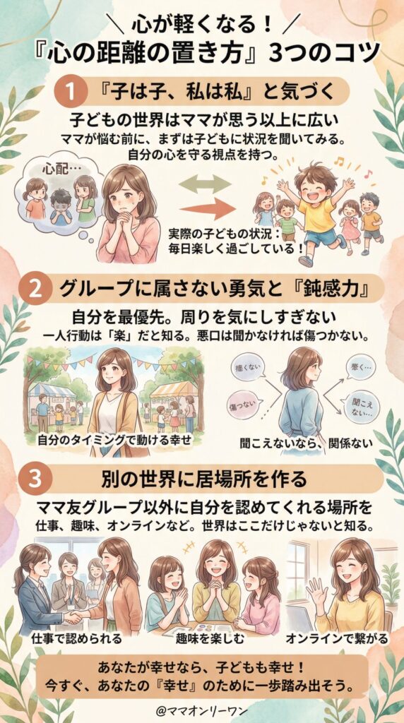 心が軽くなった「距離の置き方」と考え方の切り替え