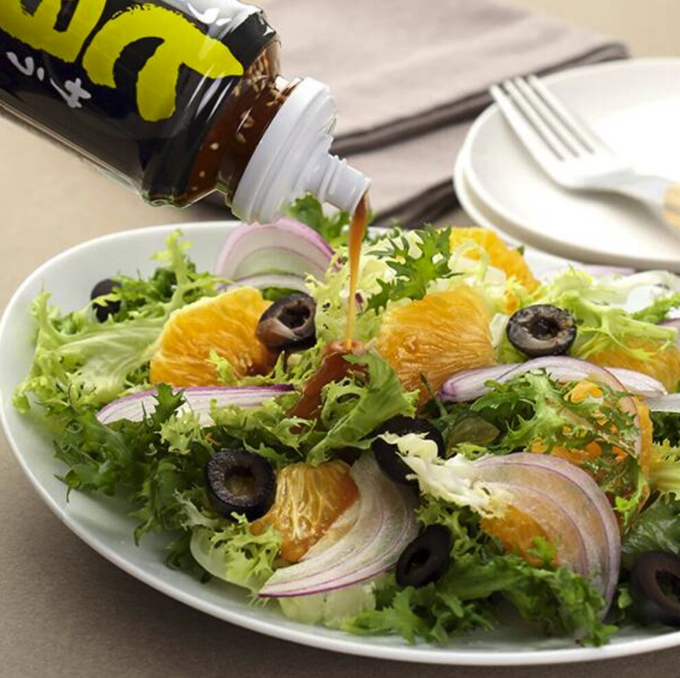 料理上手なママ友に「サラダの旨たれ」