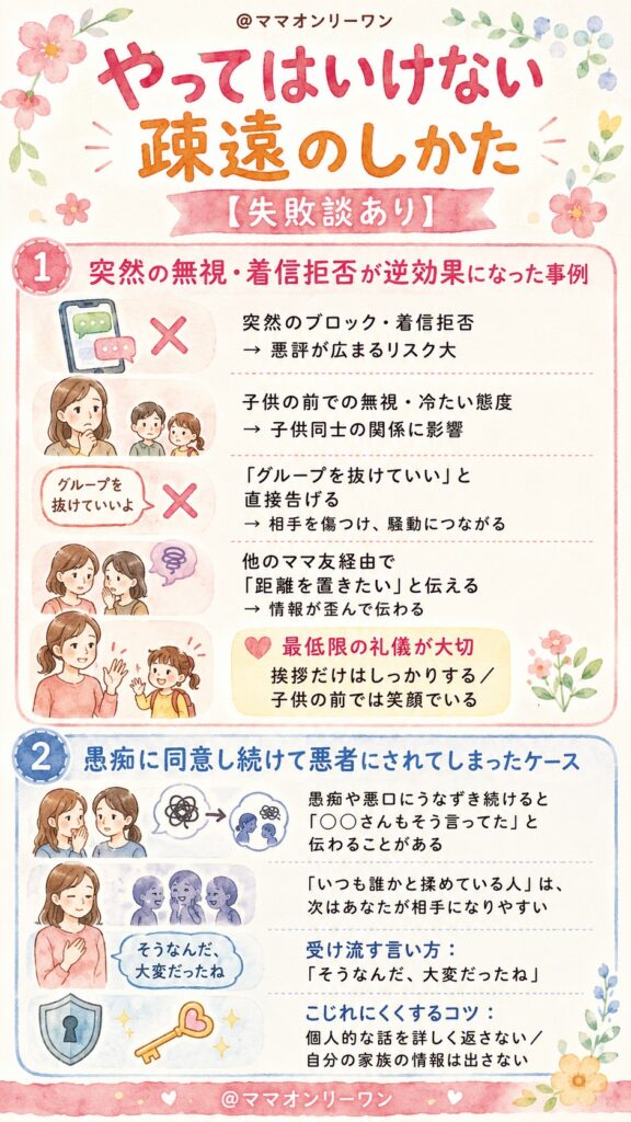 やってはいけない疎遠のしかた【失敗談あり】