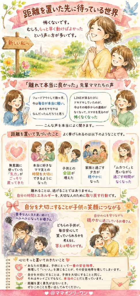 距離を置いた先に待っている世界