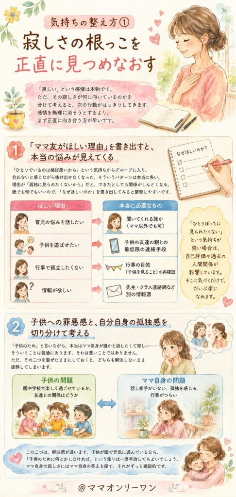 気持ちの整え方①―寂しさの根っこを正直に見つめなおす