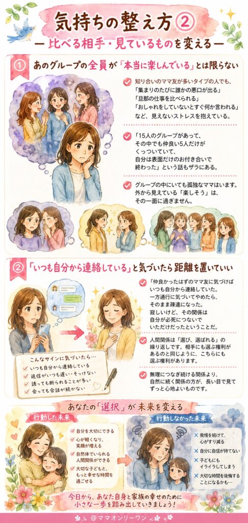 気持ちの整え方②―比べる相手・見ているものを変える