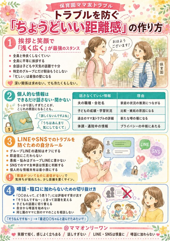 トラブルを防ぐ「ちょうどいい距離感」の作り方