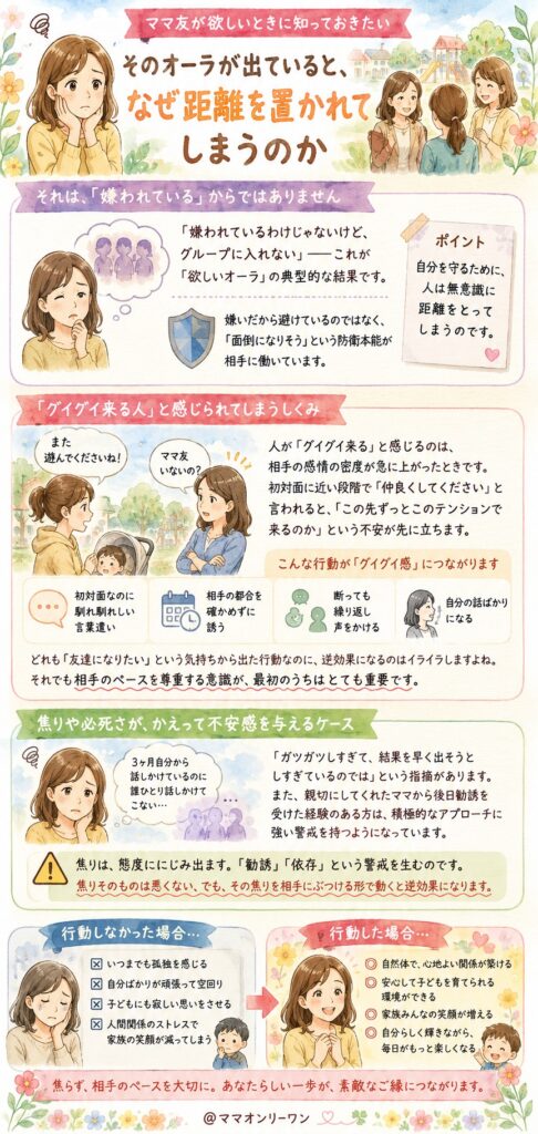 そのオーラが出ていると、なぜ距離を置かれてしまうのか