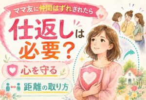 ママ友に仲間はずれされたら仕返しは必要？傷ついた心を守る考え方と距離の取り方