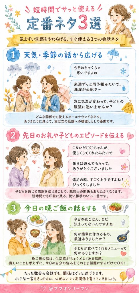 短時間でサッと使える定番ネタ