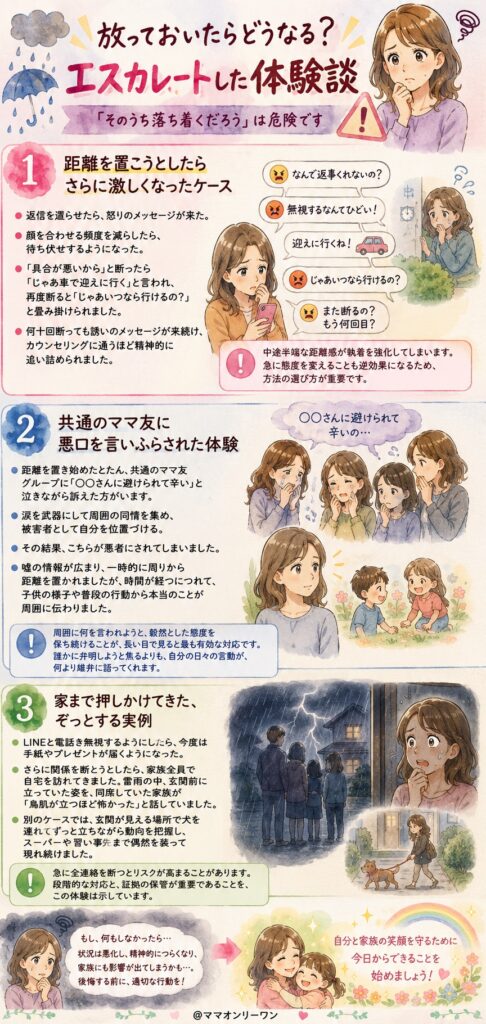 放っておいたらどうなる？エスカレートした体験談
