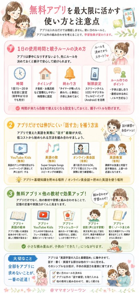 無料アプリを最大限に活かす使い方と注意点