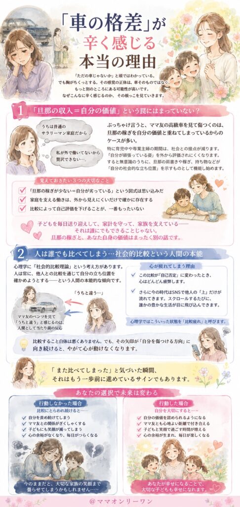 「車の格差」が辛く感じる本当の理由