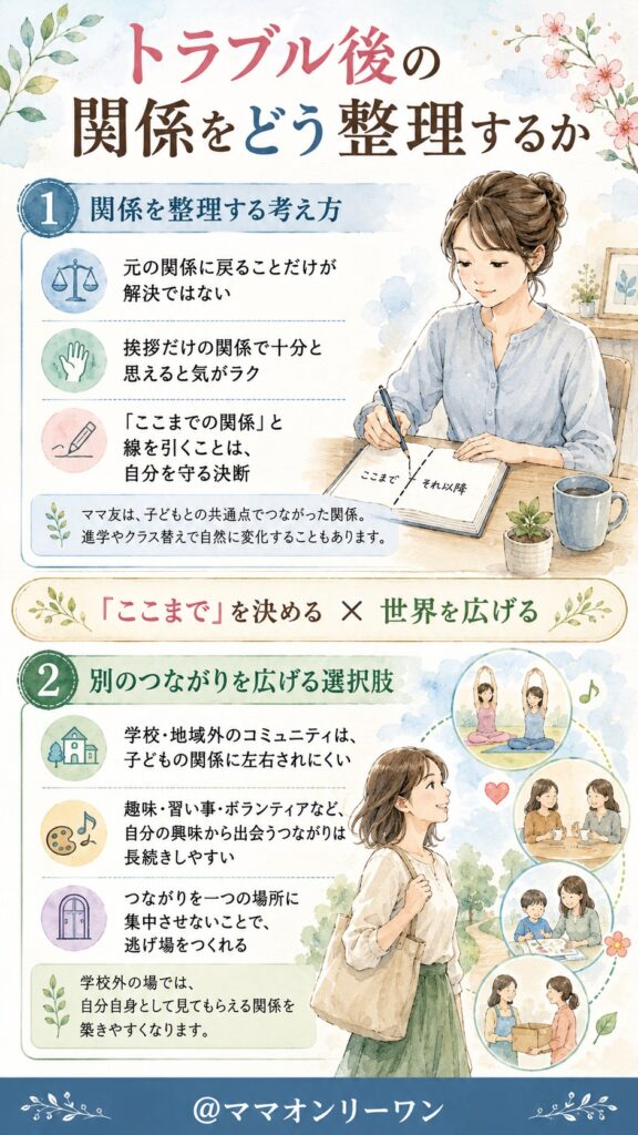 トラブルを未然にふせぐための付き合い方