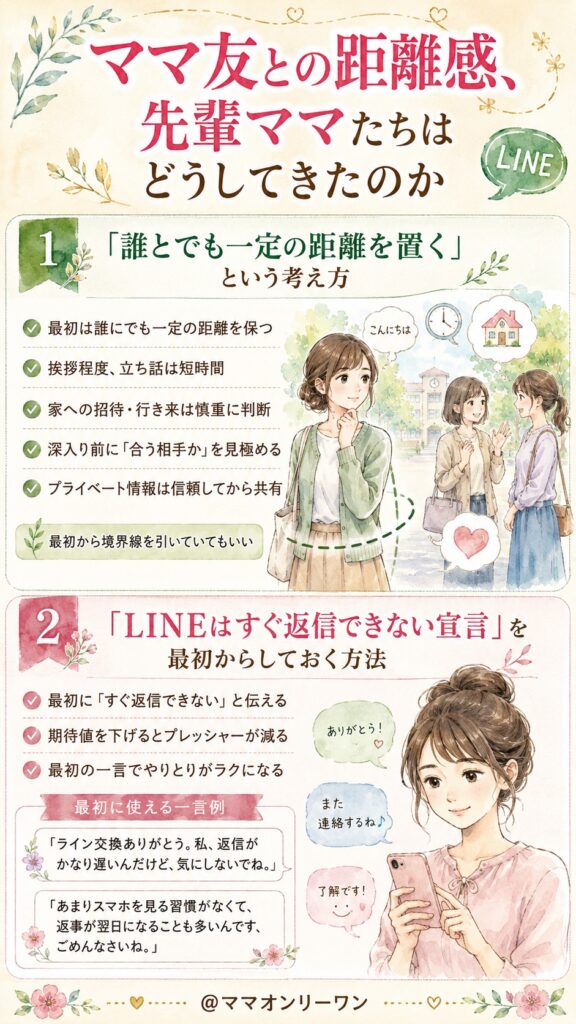 ママ友との距離感、先輩ママたちはどうしてきたのか