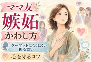 ママ友から嫉妬されるときのかわし方｜ターゲットになりにくい振る舞いと心を守るコツ