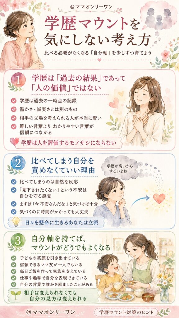 学歴マウントを気にしない考え方
