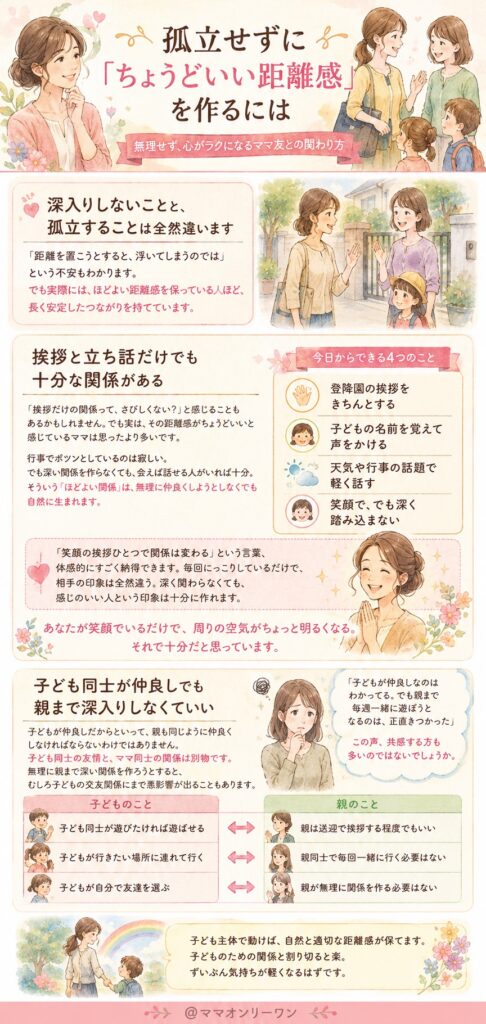 孤立せずに「ちょうどいい距離感」を作るには