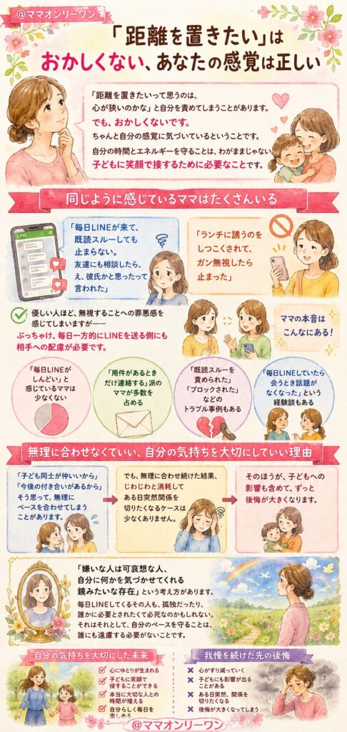 「距離を置きたい」はおかしくない、あなたの感覚は正しい