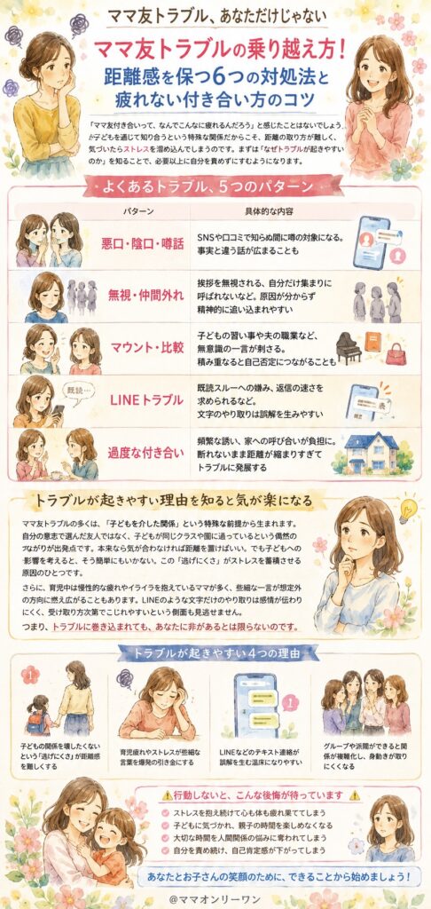 ママ友トラブル、あなただけじゃない