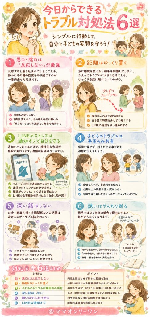 今日からできるトラブル対処法6選
