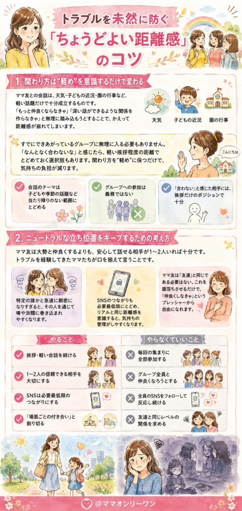 トラブルを未然に防ぐ「ちょうどよい距離感」のコツ