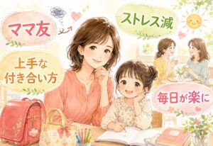 ママ友と上手に付き合う方法｜ストレスを減らして毎日を楽にする関係づくりのコツ