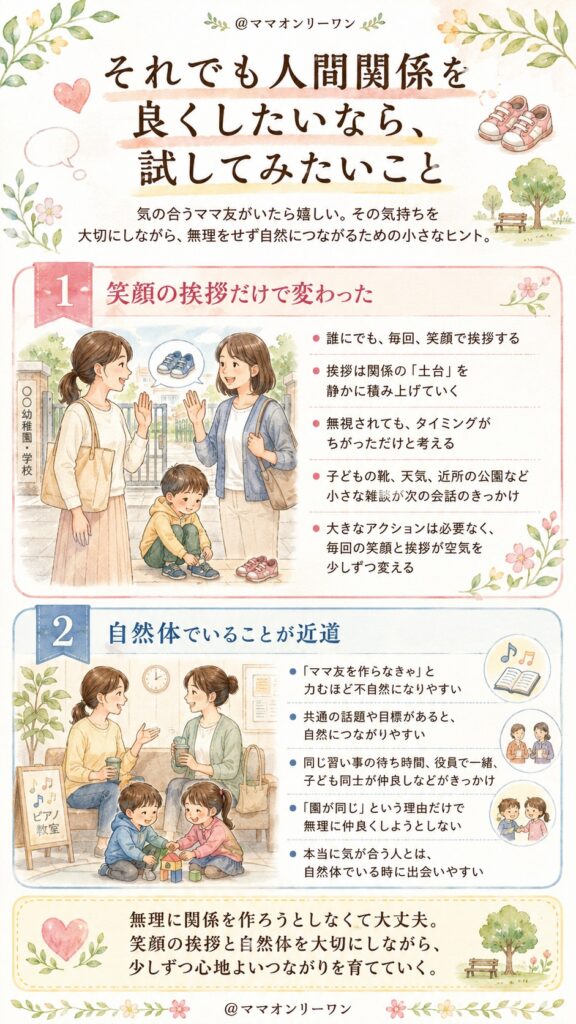 それでも人間関係を良くしたいなら、試してみたいこと