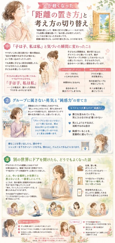 心が軽くなった「距離の置き方」と考え方の切り替え