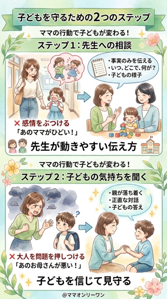 子どもへの影響が心配な時の対処法