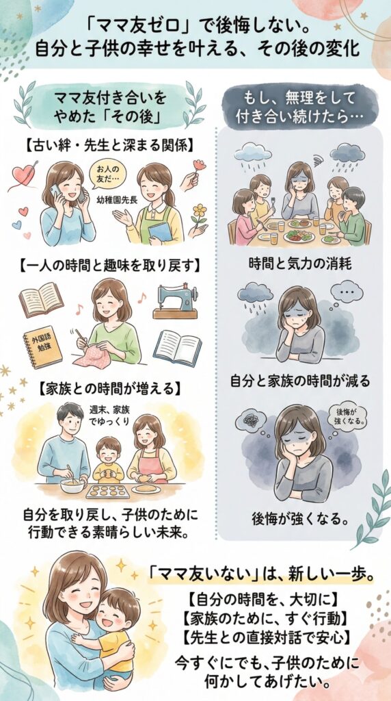 ママ友ゼロで後悔していない——やめた人たちのその後
