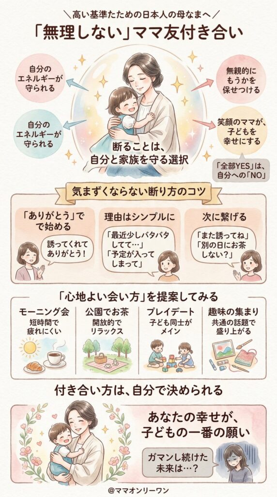 行かなくてもいい関係の作り方