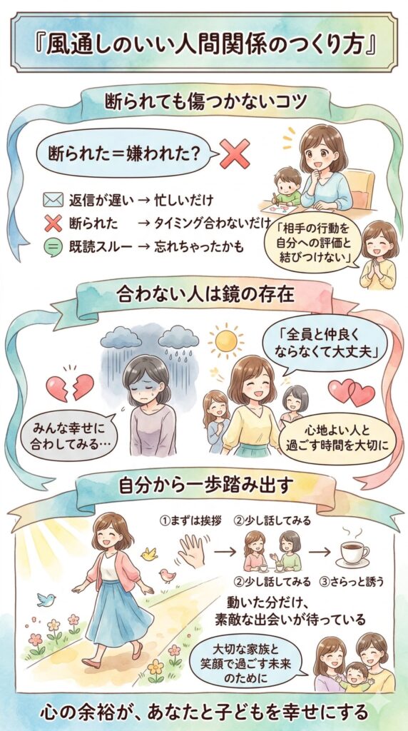断られても傷つかない、風通しのいい人間関係のつくり方