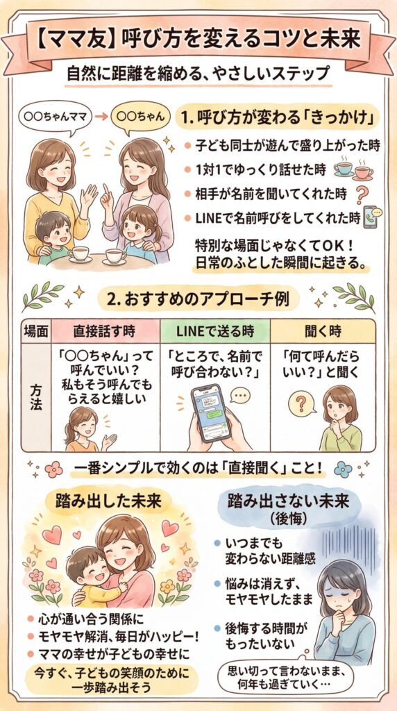 呼び方が変わるタイミングはいつ？