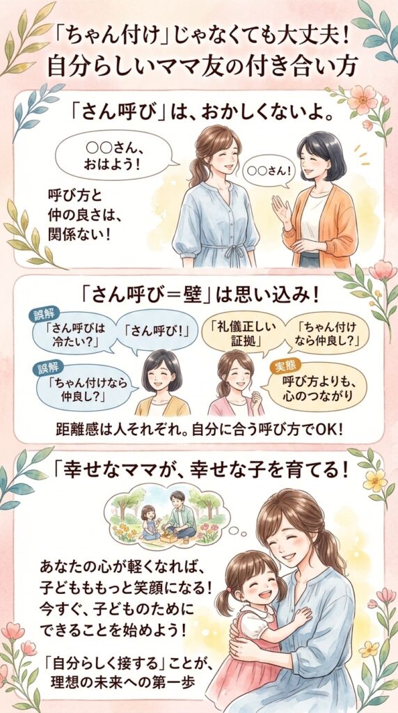 ちゃん付けが苦手でも、全然おかしくない