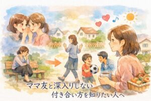 ママ友と深入りしない付き合い方を知りたい人へ｜後悔しない距離感の保ち方と心がラクになるコツ