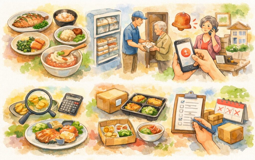 まとめ：一人暮らし高齢者の食事宅配はどう選ぶ？見守り機能も含めた選び方